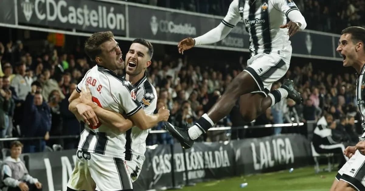 El Castellón se impone al Almería y Las Palmas mantiene su lugar en playoffs