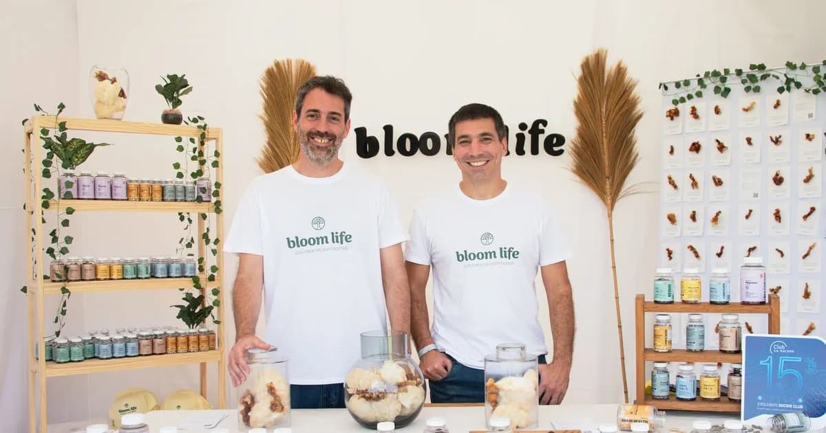 Bloom Life: la nueva marca de hongos adaptógenos que busca alcanzar u$s1 millón en 2026