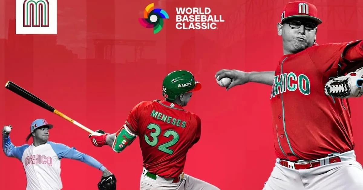 México se prepara para el Clásico Mundial de Béisbol 2026: rivales y figuras clave del equipo