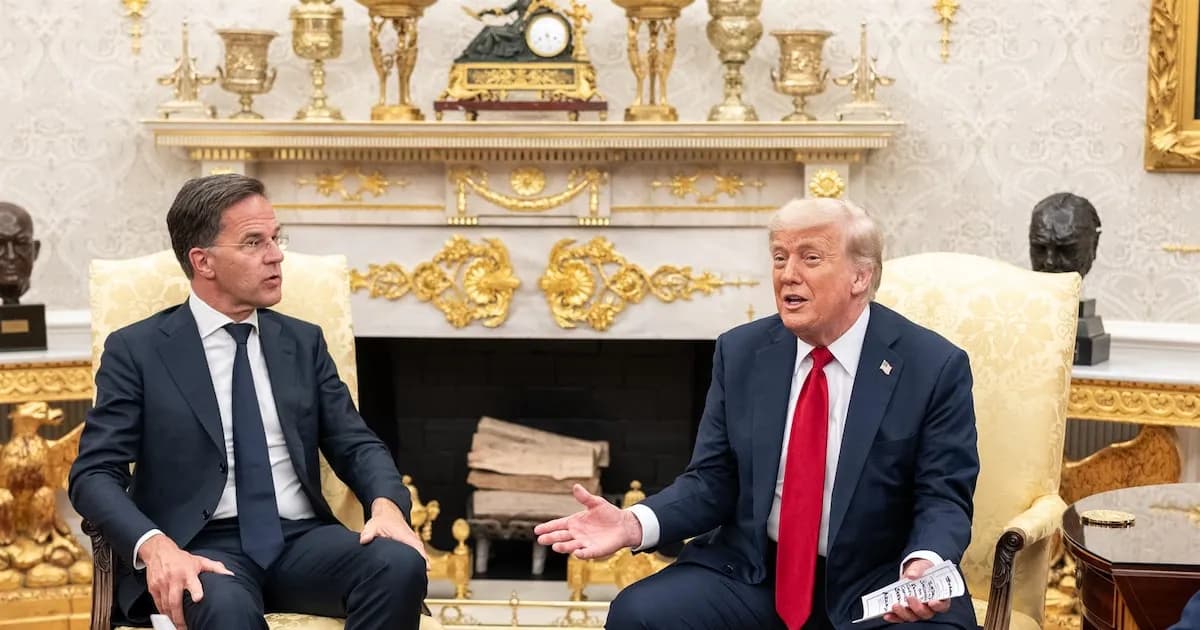 Trump y el Secretario General de la OTAN: Plan para desbloquear el estrecho de Ormuz