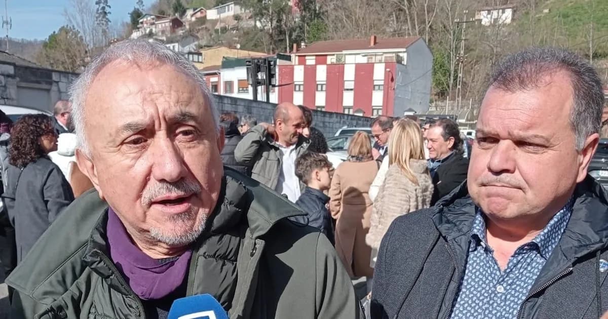 Pepe Álvarez advierte sobre el avance de la extrema derecha y defiende el sindicalismo