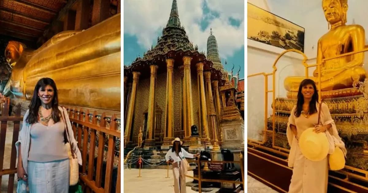 Anamá Ferreira comparte su viaje espiritual en Tailandia entre templos y cultura