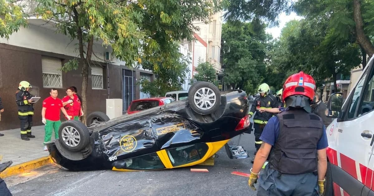 Madrugada de accidentes en Buenos Aires: varios heridos en choques y vuelcos