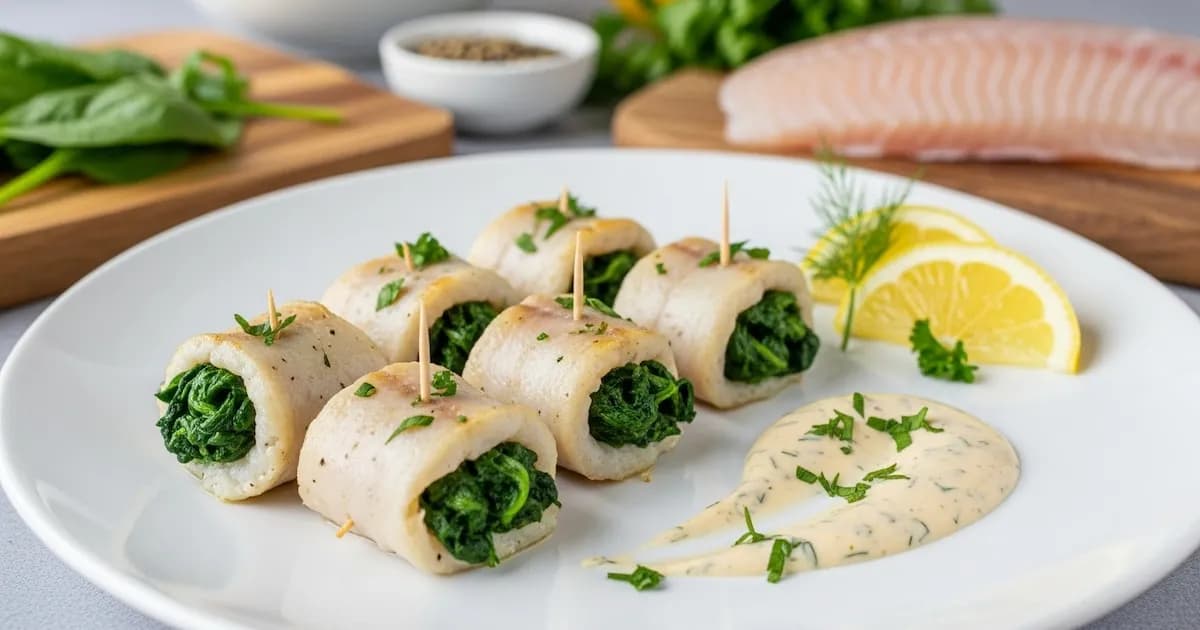 Deliciosos rollos de merluza y espinaca: una opción práctica y saludable