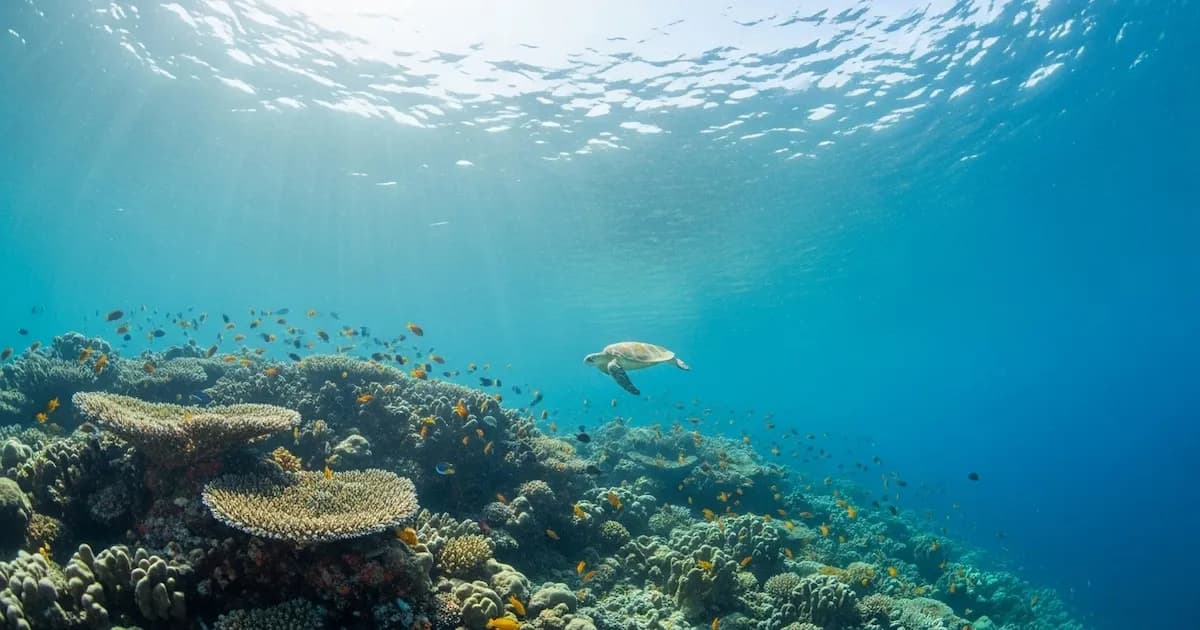 El cambio climático impulsa el oscurecimiento de los océanos en mar abierto