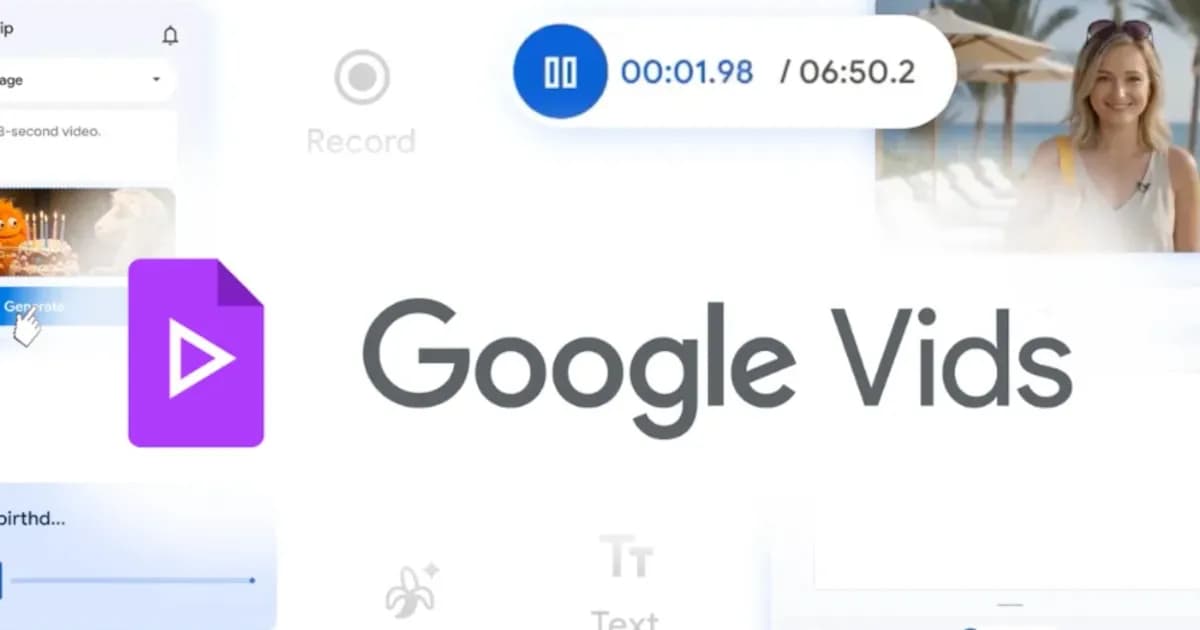 Crea videos impactantes con IA y música gratuita en Google Vids