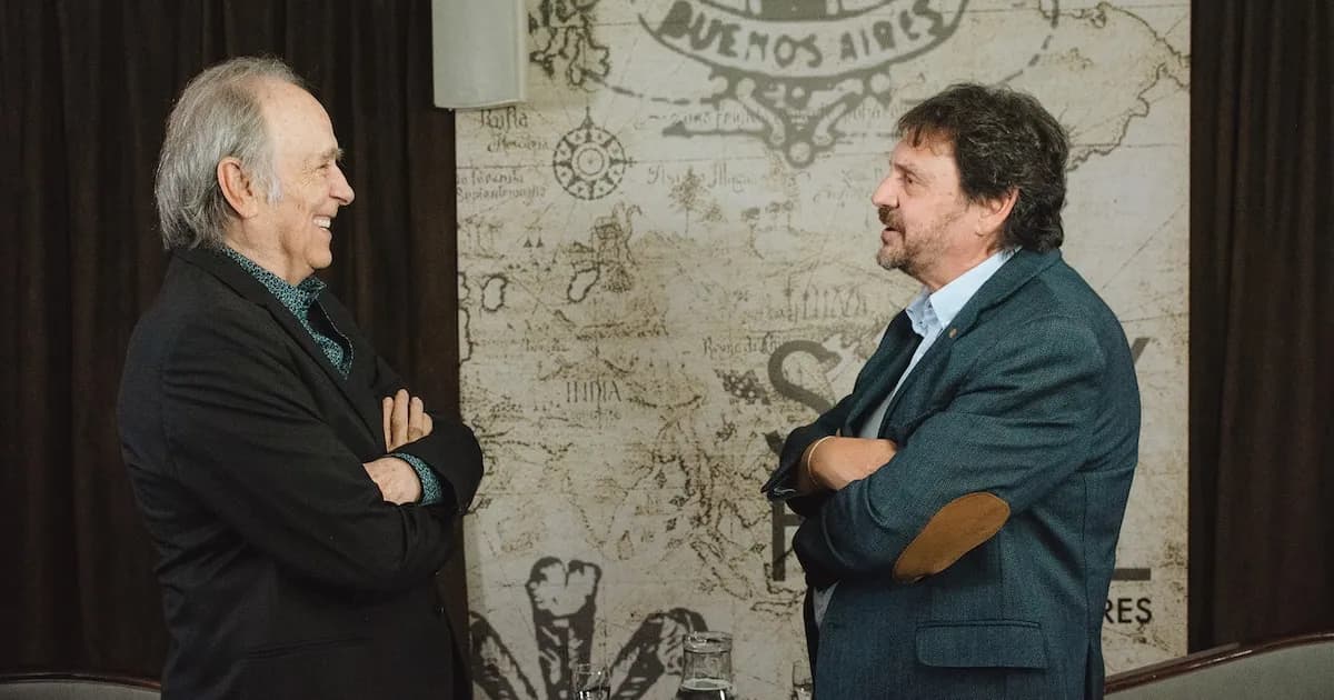 Joan Manuel Serrat y Felipe Pigna: Reflexiones sobre cultura, memoria y sociedad