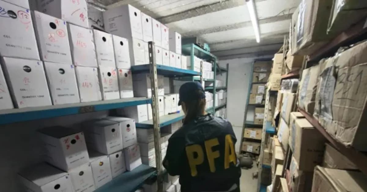 Desmantelan una millonaria red de contrabando en Argentina: hallan mercancías ilegales