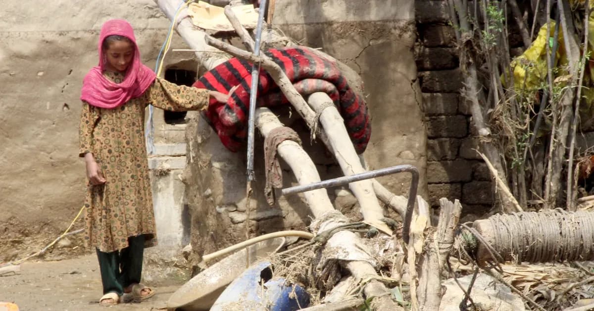 Inundaciones en Afganistán: al menos 61 muertos y una crisis humanitaria en aumento