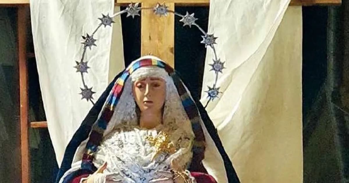 Cáceres Celebra Sábado Santo con Procesiones de Cristo y la Virgen