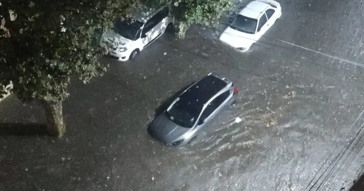 Intenso temporal causa inundaciones y daños en el AMBA