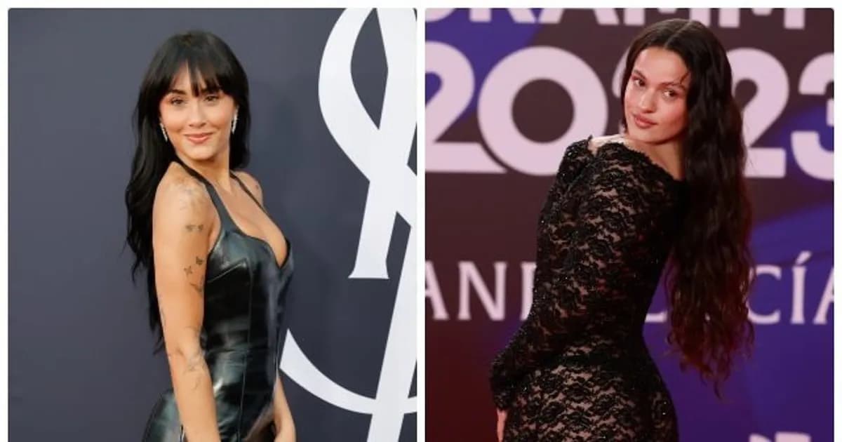 Aitana y Rosalía brillan en un confesionario inolvidable durante su concierto en Madrid