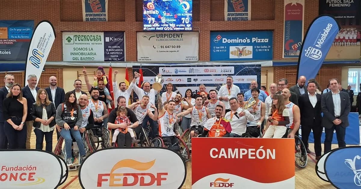 Amiab Albacete se consagra campeón de la Copa del Rey de baloncesto en silla de ruedas