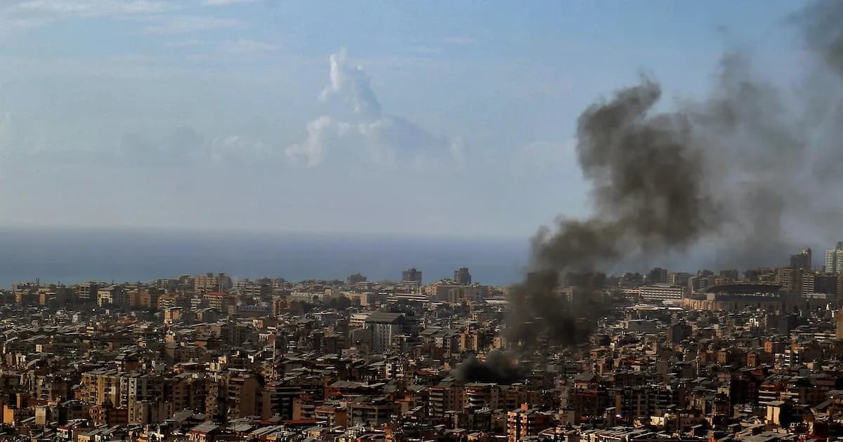 Ataque aéreo en Beirut deja al menos tres víctimas fatales y varias heridas