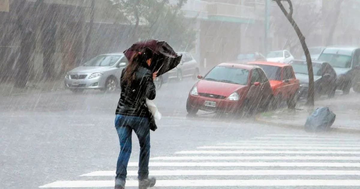 Advertencia de ciclogénesis en el AMBA: se anticipan intensas lluvias por 48 horas