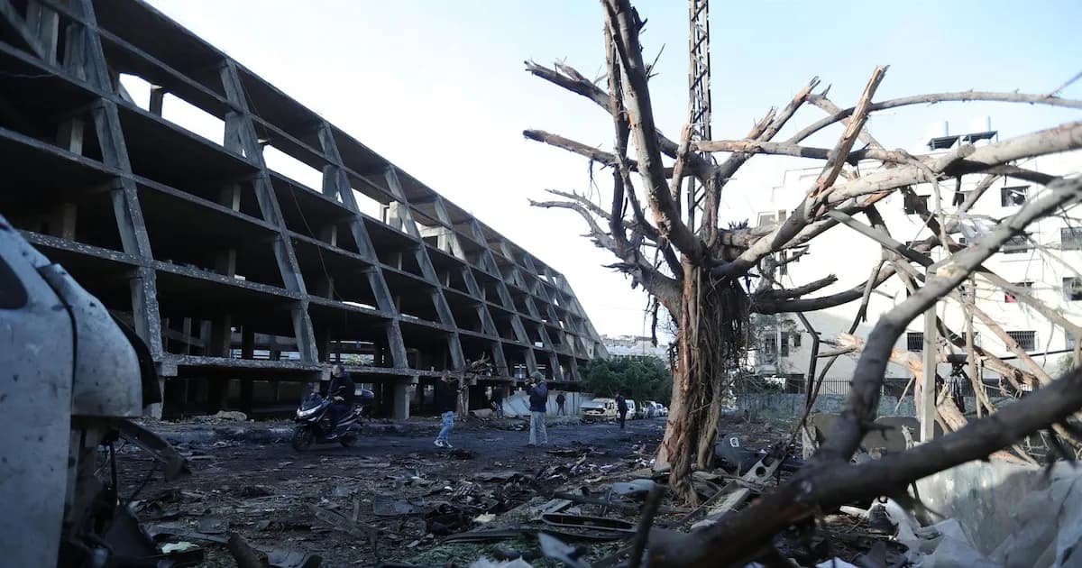 Nuevos bombardeos israelíes dejan siete muertos y más de 50 heridos en Líbano