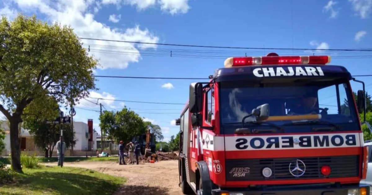 Falleció un hombre en un incendio en un complejo de departamentos de Chajarí, Entre Ríos