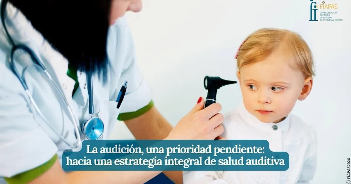 FIAPAS solicita una estrategia integral para la salud auditiva en España