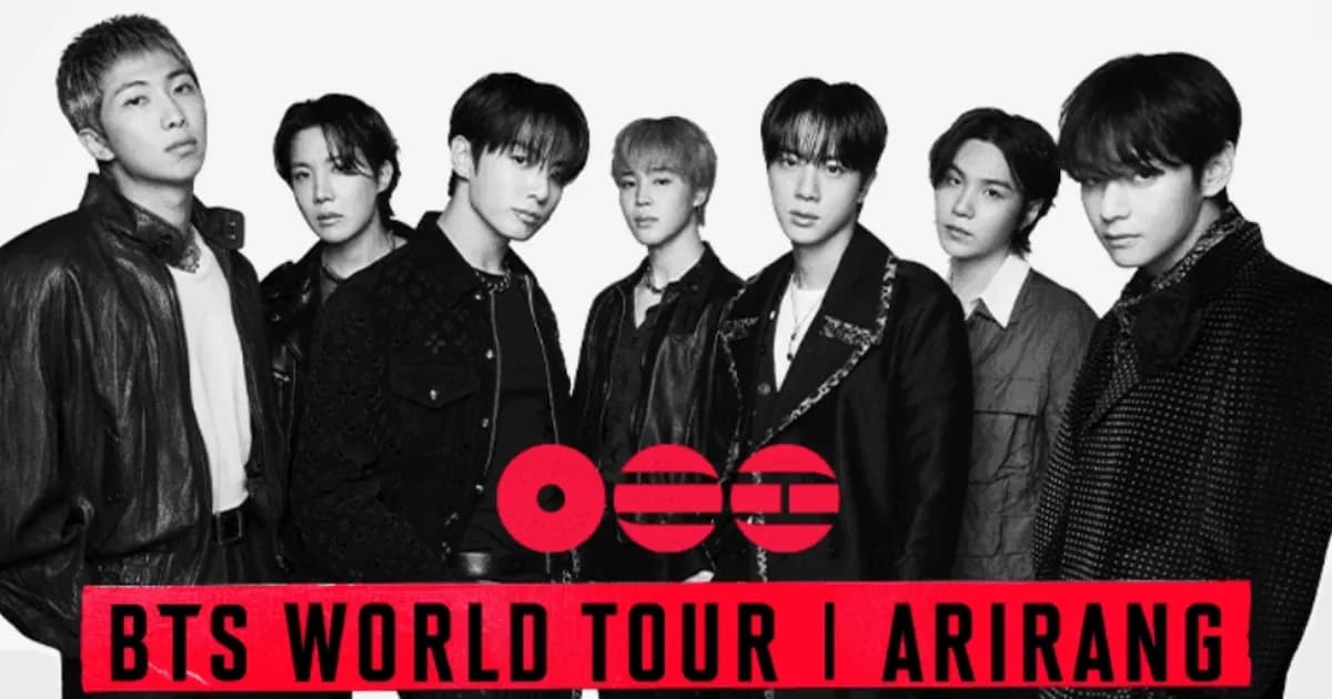 BTS Regresa a Latinoamérica en 2026: Detalles de su Gira ARIRANG y Venta de Entradas