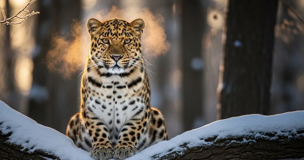 El leopardo de Amur: lucha por la supervivencia del felino más raro de Asia