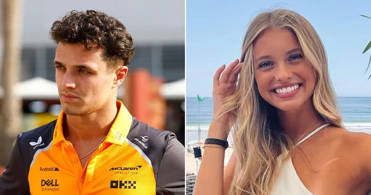 Lando Norris y Magui Corceiro: ¿Reconciliación tras un partido de Champions?