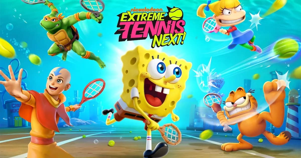 Llega Nickelodeon Extreme Tennis: Next! para consolas y PC con personajes icónicos
