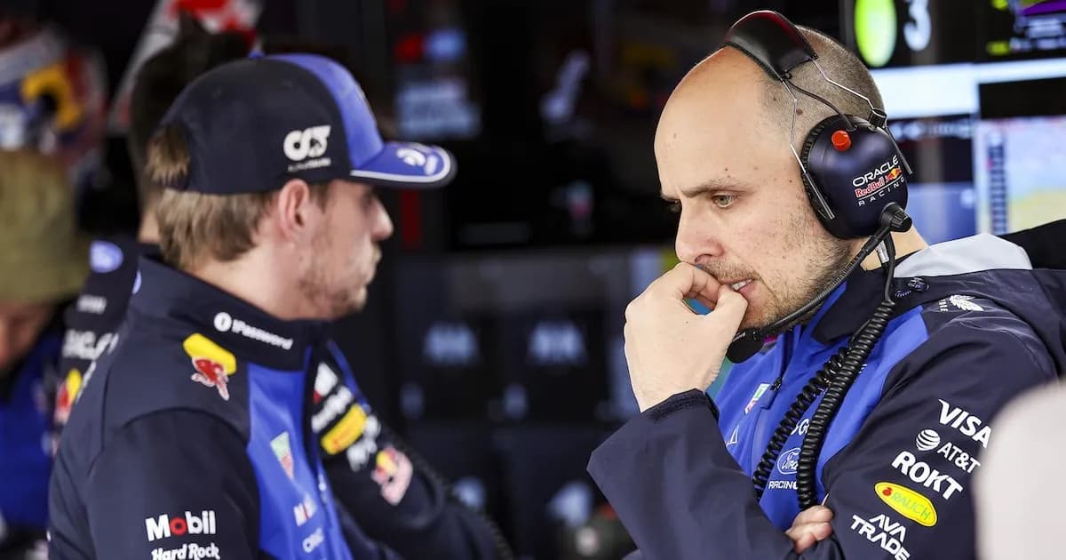 AMP. Gianpiero Lambiase, ingeniero de Verstappen, dejará Red Bull a finales de 2027
