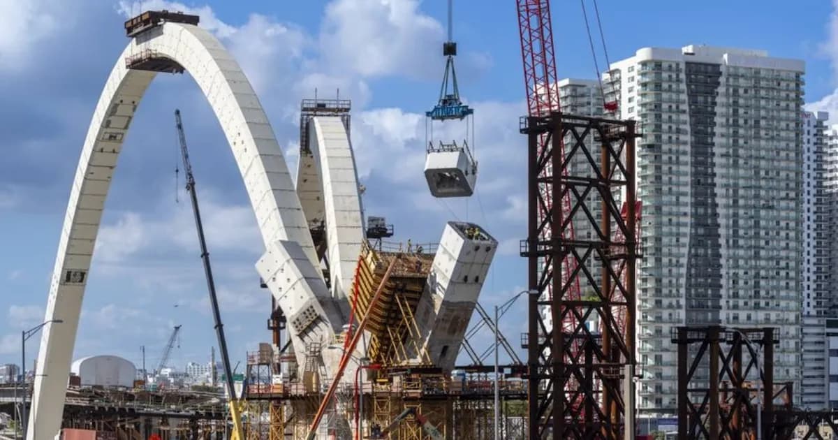 Retrasos y conflictos marcan la reconstrucción de la I-395 en Miami