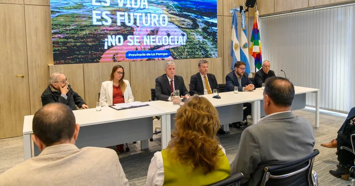 La Pampa impugna la ley de Glaciares en la justicia federal