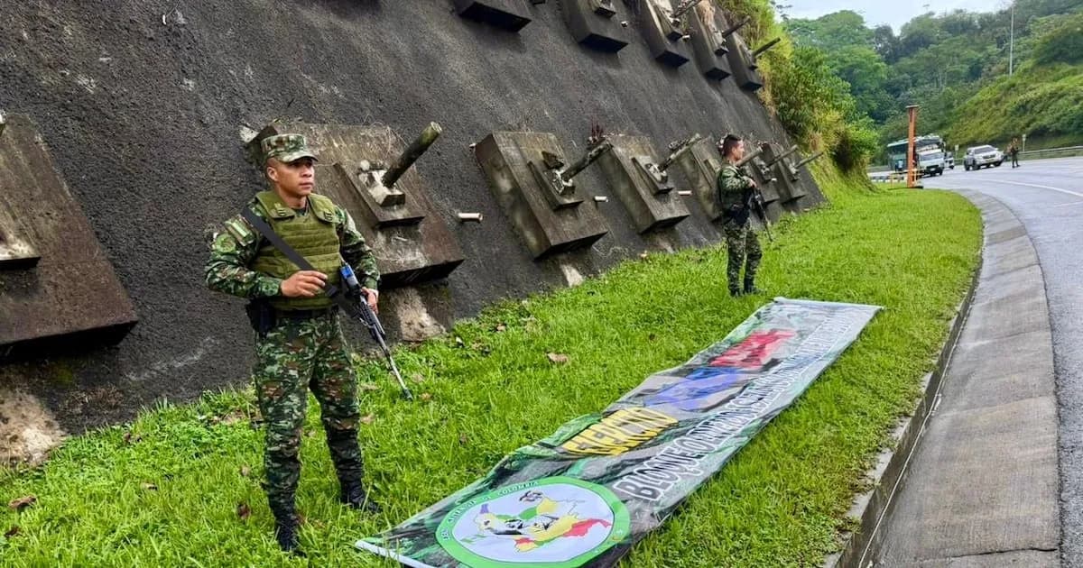 Ejército desmantela propaganda del Clan del Golfo en Antioquia y detiene a dos implicados