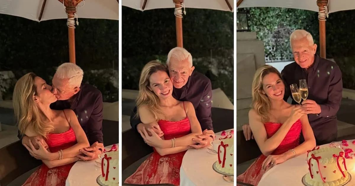 Eduardo y Elina Costantini celebran su 6° aniversario con una velada romántica
