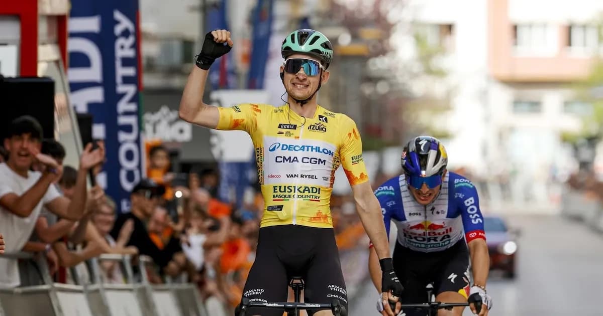 Paul Seixas conquista la Vuelta al País Vasco con su tercer triunfo y asegura la general