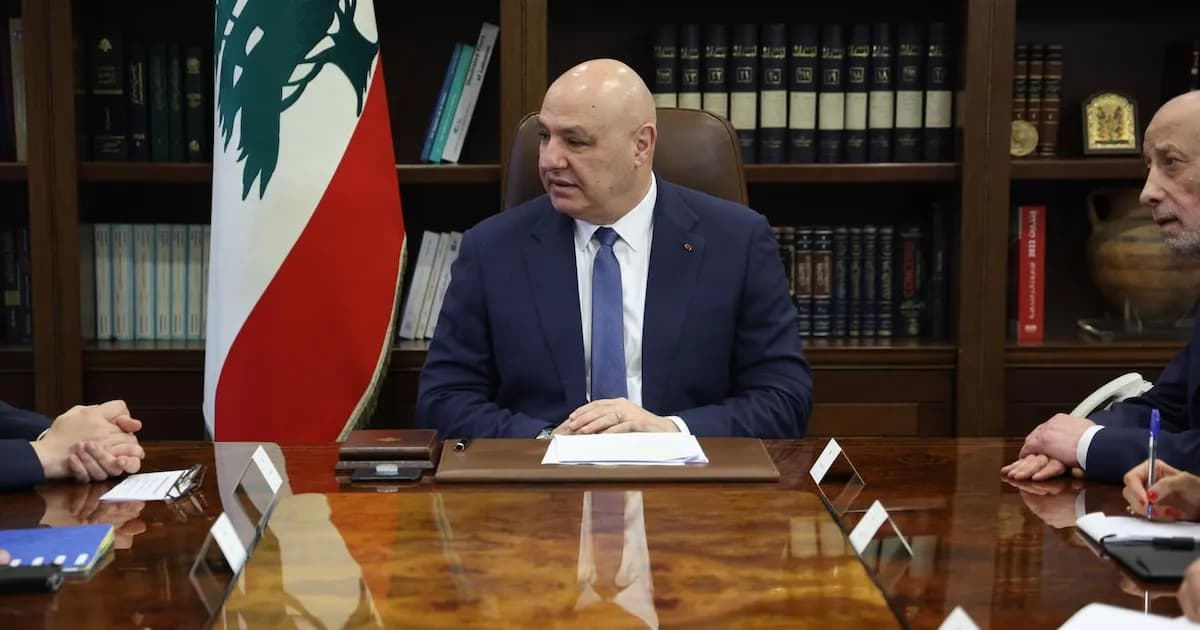 Líbano e Israel se reunirán en Washington para discutir un alto el fuego