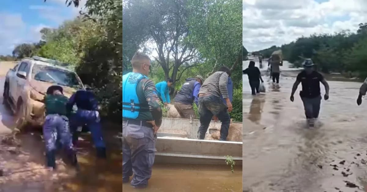 Emergencia en Chaco: 33 familias evacuadas por la crecida del río Bermejo