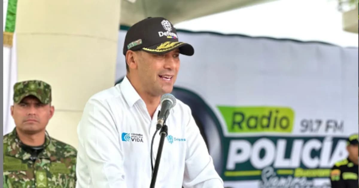 Ministro de Defensa asegura interés internacional en proyecto antidrones a pesar de la controversia