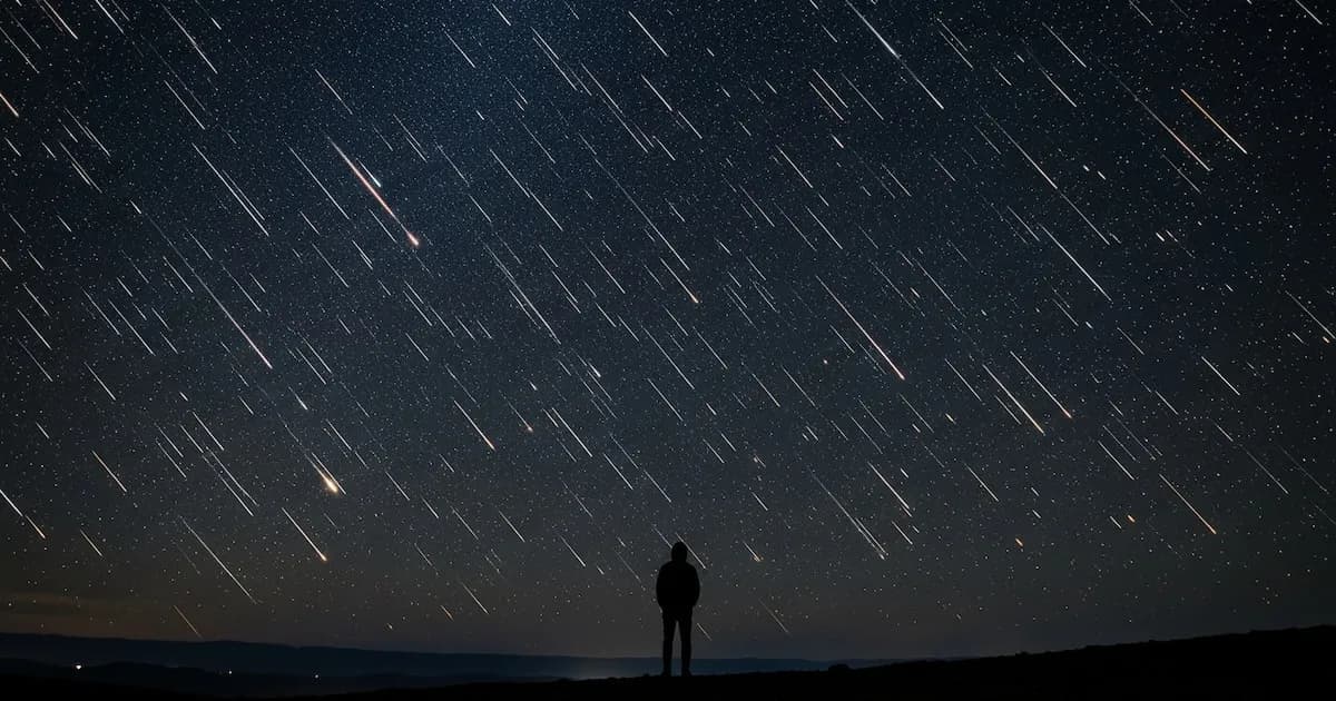Las Líridas: la antigua lluvia de meteoros que iluminará el cielo de California en abril