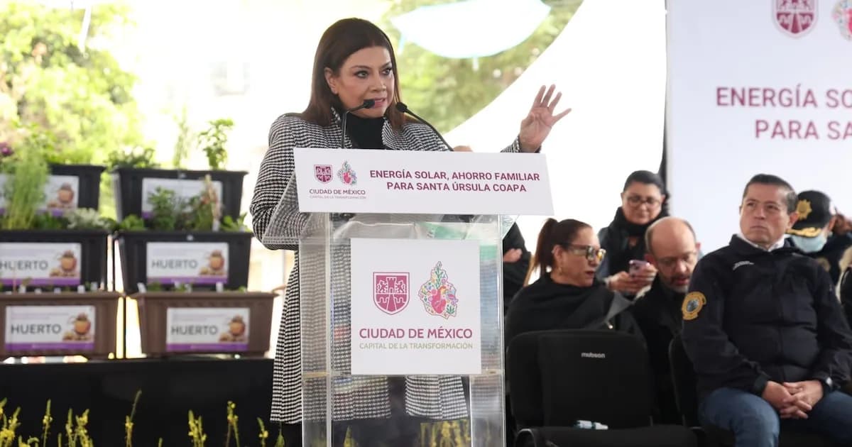 Clara Brugada apoya a Sheinbaum tras la muerte de 'El Mencho' en un operativo militar