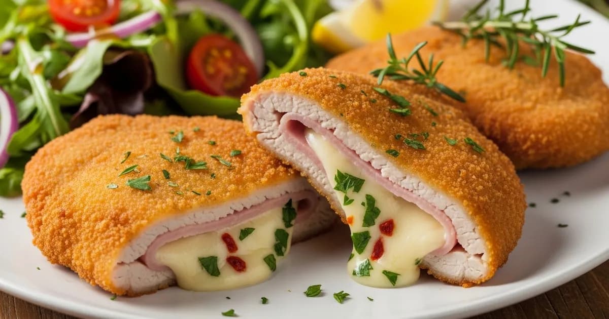 Deléitate con milanesas de cerdo rellenas: una receta fácil y sabrosa