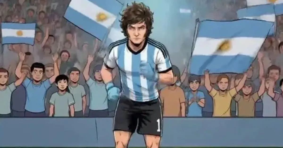 Javier Milei lanza un spot animado inspirado en 'Supercampeones' que genera revuelo en redes