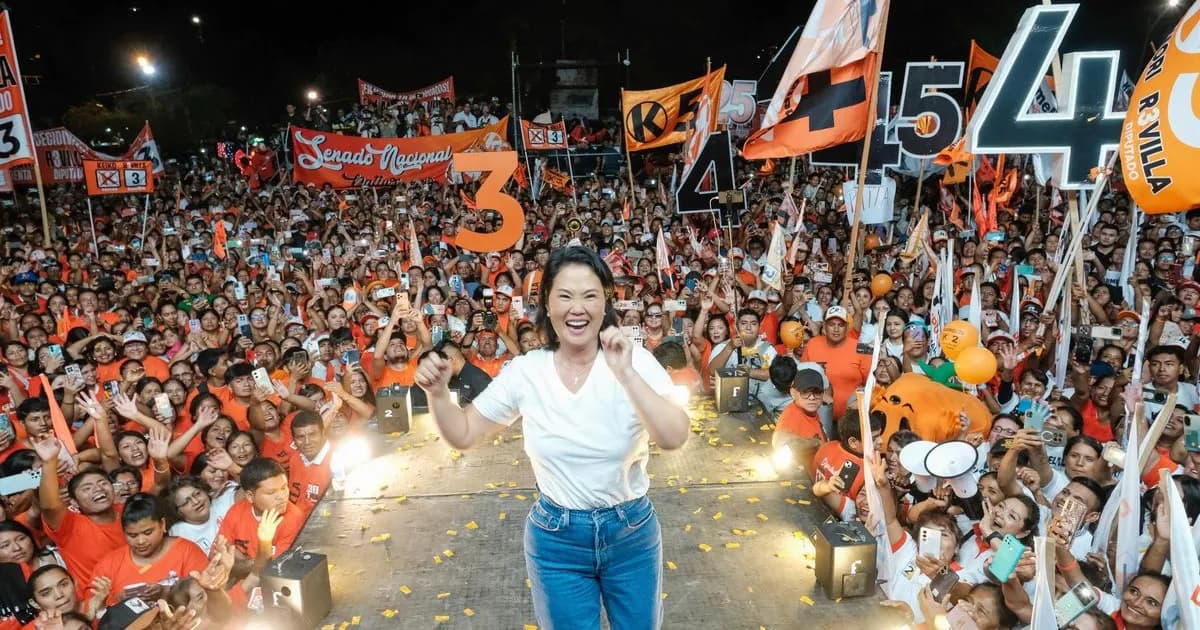 Tensión electoral en Perú: Keiko Fujimori lidera un reñido recuento de votos