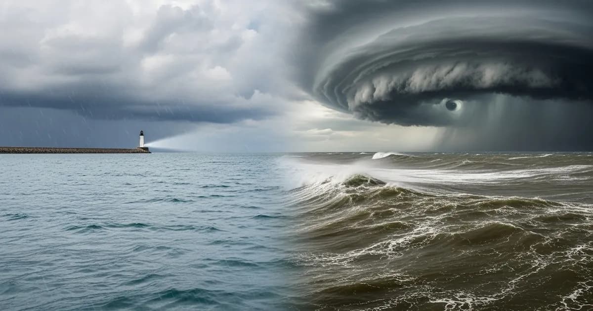 El impacto de las olas de calor marinas en la intensificación de huracanes