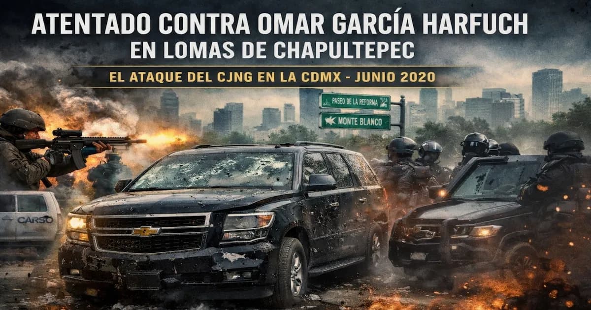 El ataque del CJNG a Omar García Harfuch: un desafío al Estado mexicano