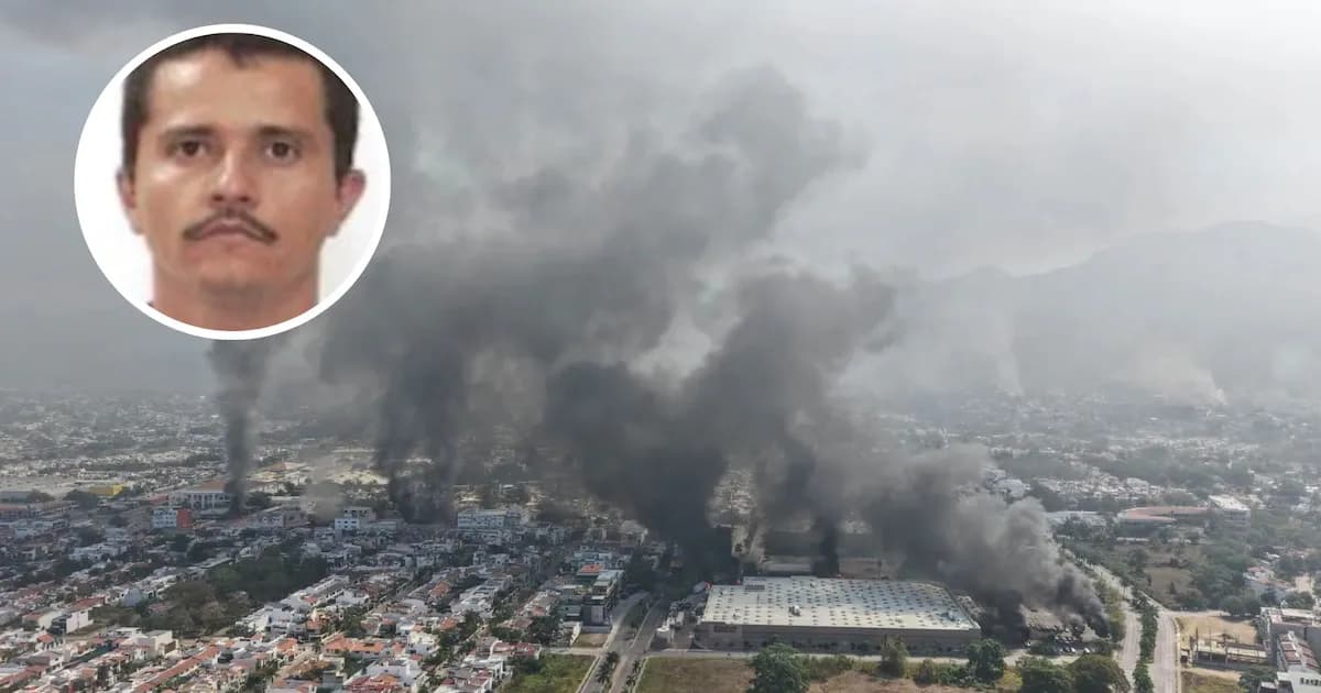 La muerte de 'El Mencho' desata ola de violencia en 11 estados mexicanos