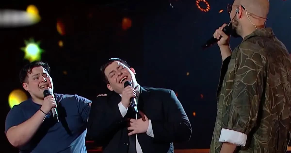 Gemelos rinden homenaje a su hermana en 'Es mi sueño' y conmueven a Abel Pintos