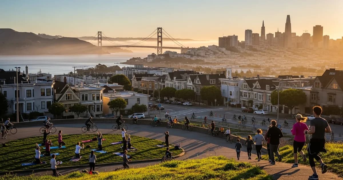San Francisco, la ciudad más saludable de EE. UU. según un nuevo análisis
