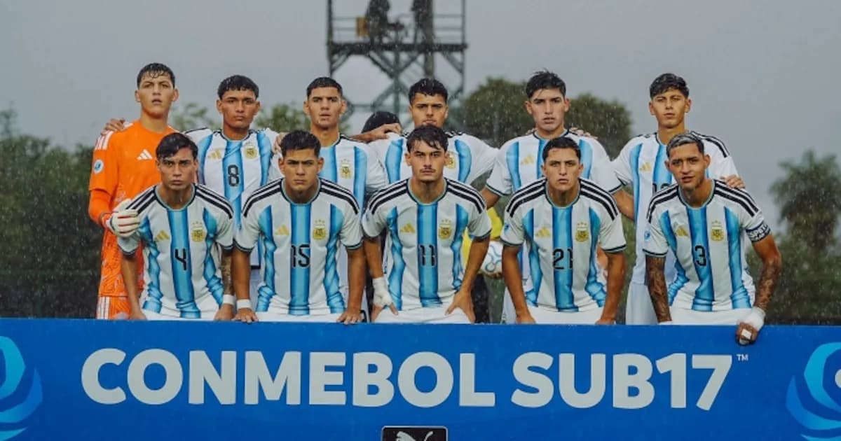 Argentina Sub 17 busca la final del Sudamericano ante Ecuador: horarios y detalles