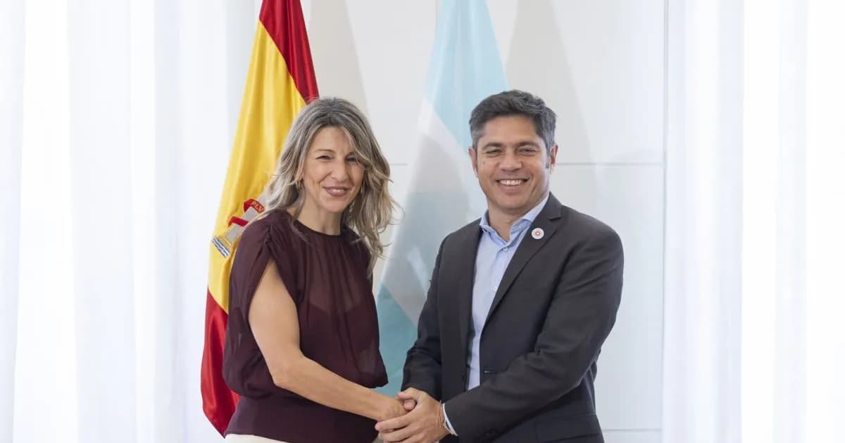 Kicillof en España: Encuentros clave para fortalecer la cooperación y atraer inversiones