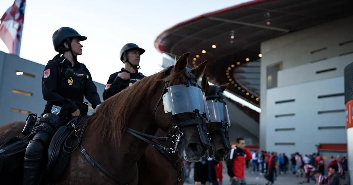 1.400 agentes garantizarán la seguridad en la final de la Copa del Rey en Madrid
