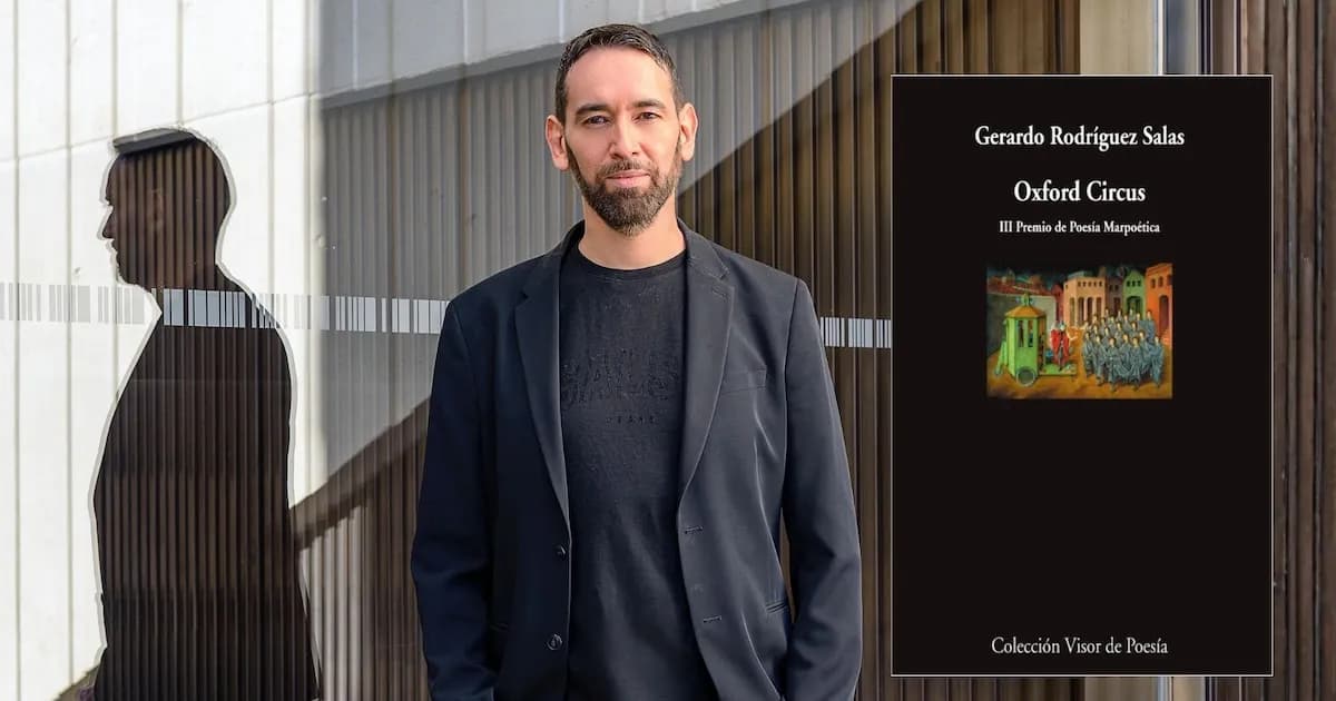 ‘Oxford Circus’: el innovador poemario de Gerardo Rodríguez explora identidades queer