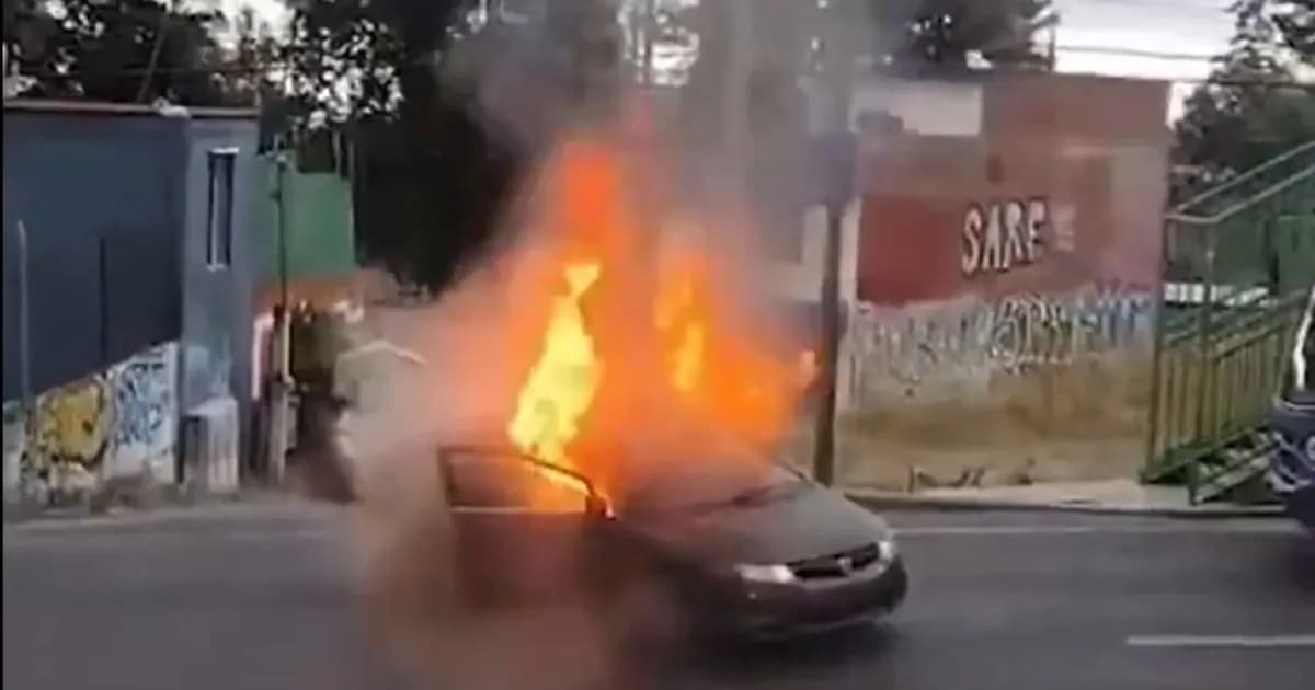 Desmienten vínculo entre auto incendiado en Tlalpan y El Mencho